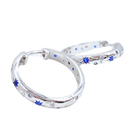 Argollas Cosmo - Silver