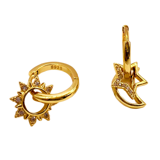 Argollas Eclipse - Gold