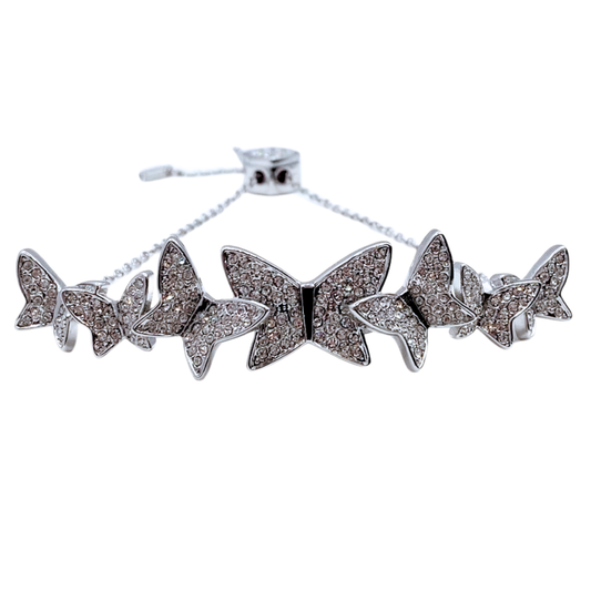 Pulsera Mariposas - Silver