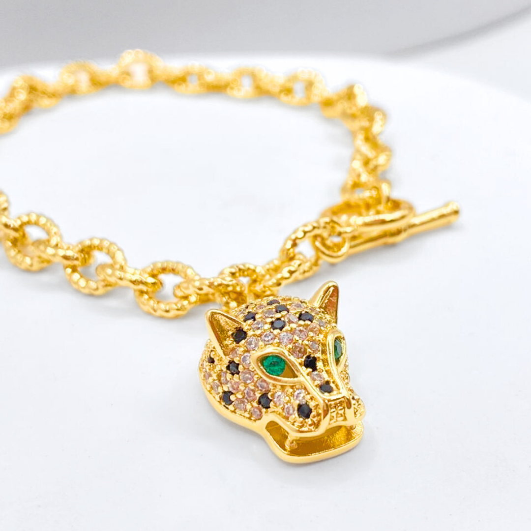 Pulsera Leopardo - Gold