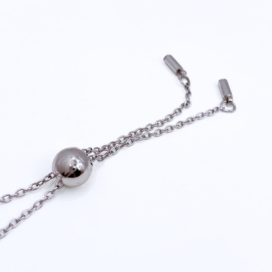 Pulsera Cisnes Amor - Silver
