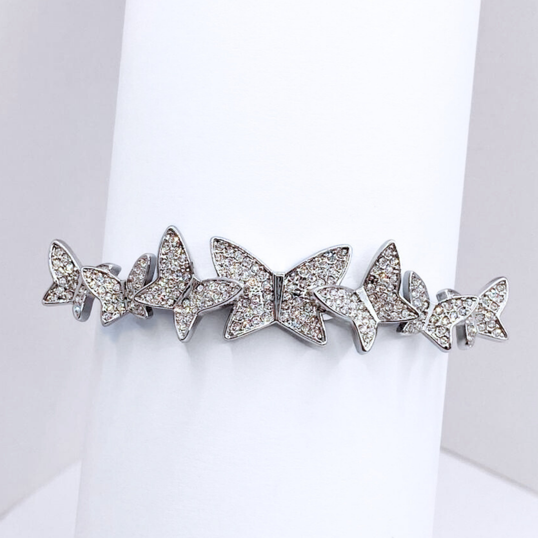 Pulsera Mariposas - Silver