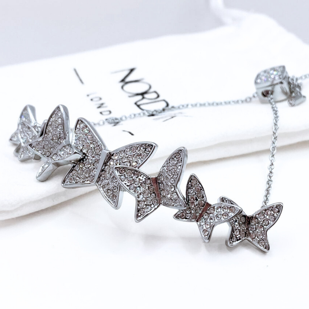 Pulsera Mariposas - Silver
