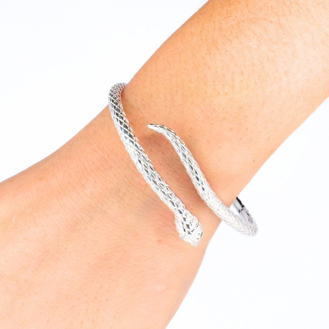 Pulsera Snake - Silver