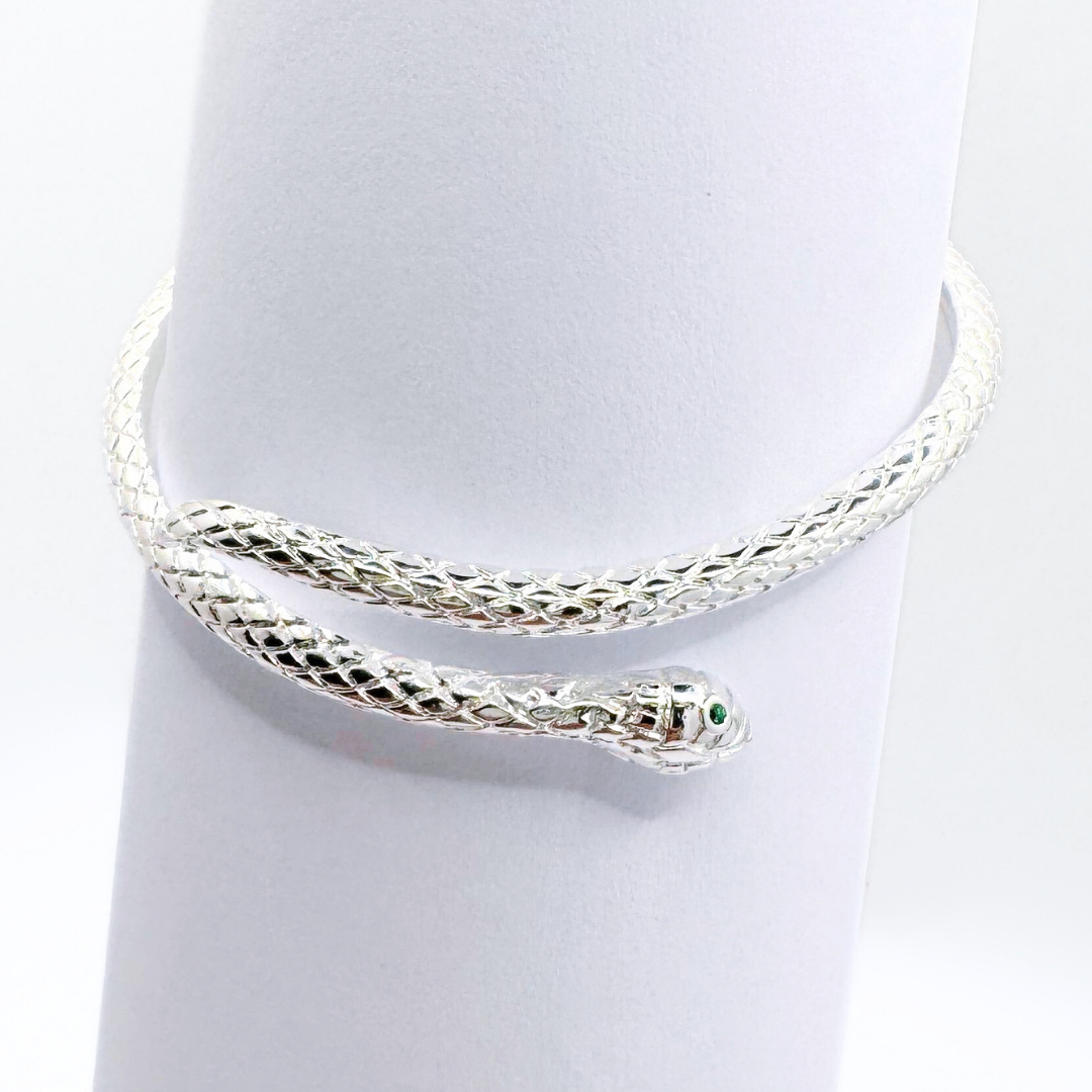 Pulsera Snake - Silver