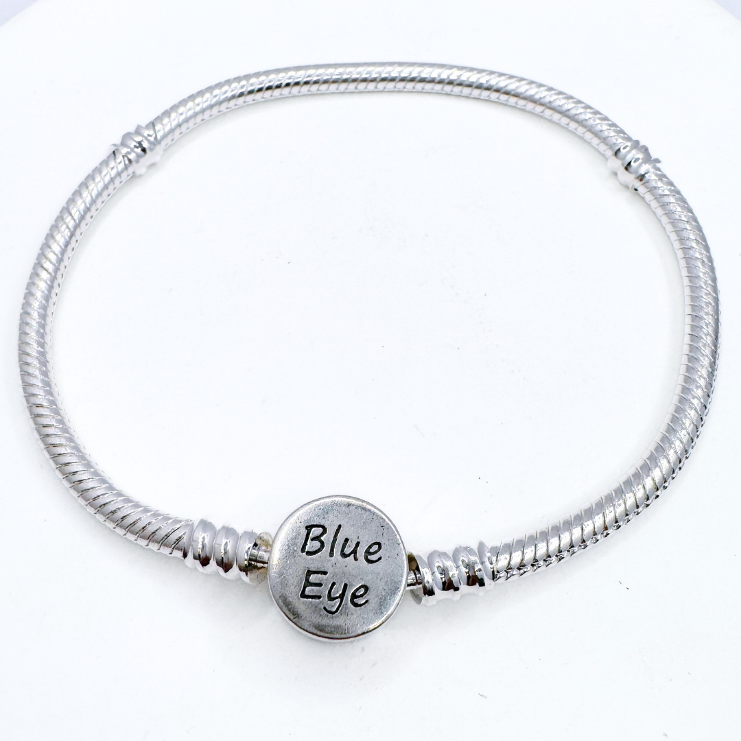Pulsera Charms Ojo Turco - Silver