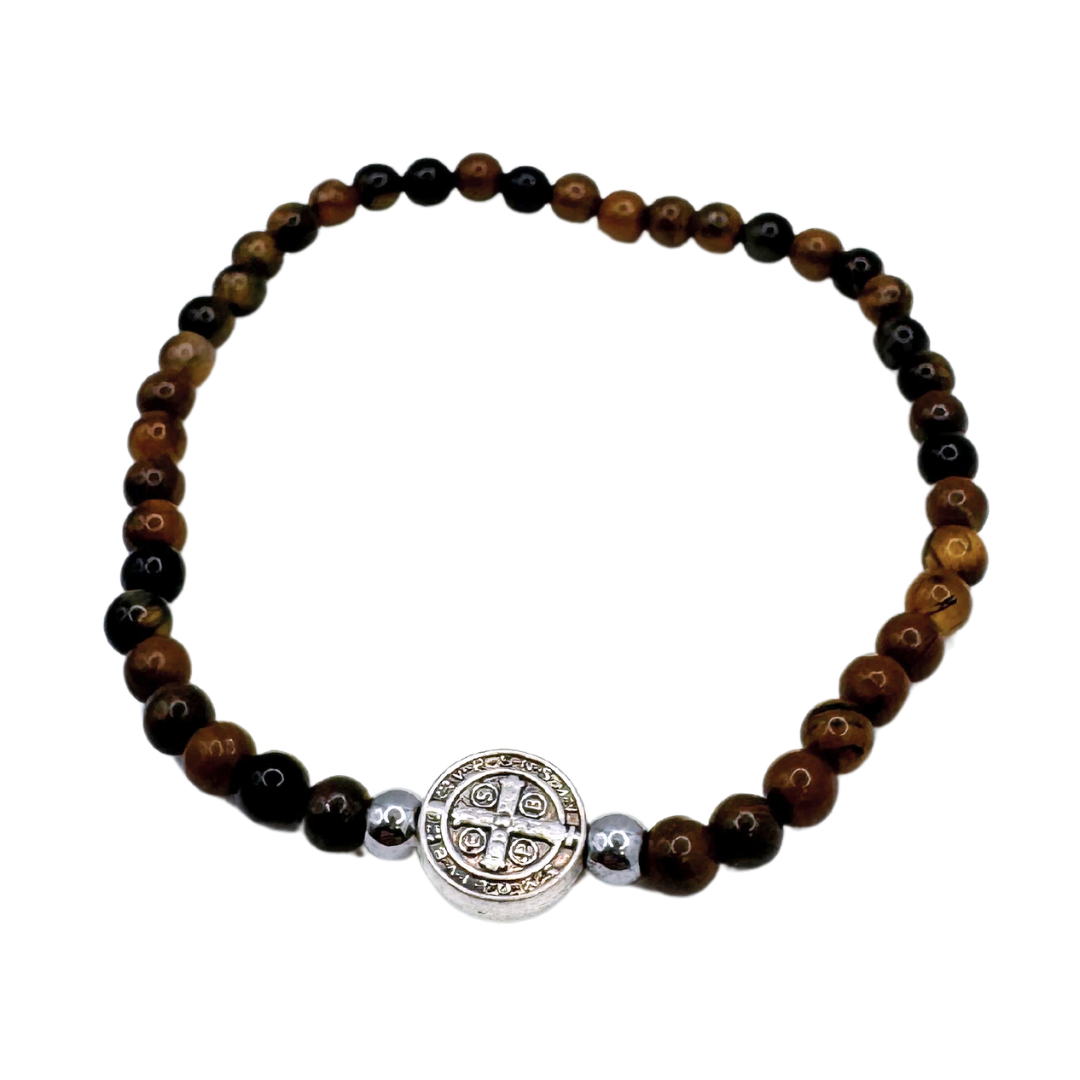 Pulsera San Benito | Colores - Silver
