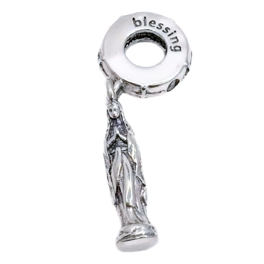 Charm Virgen Rezando - Silver