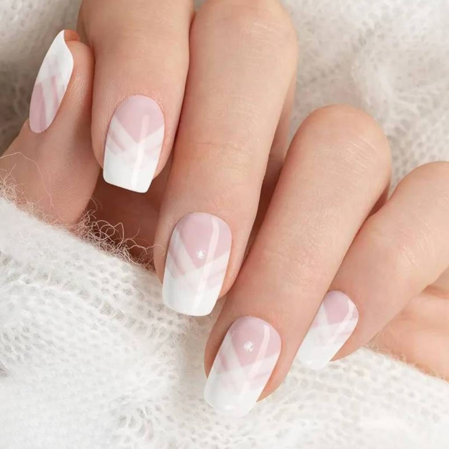 Uñas Gel Semi curado Manicure - Francesas Modernas
