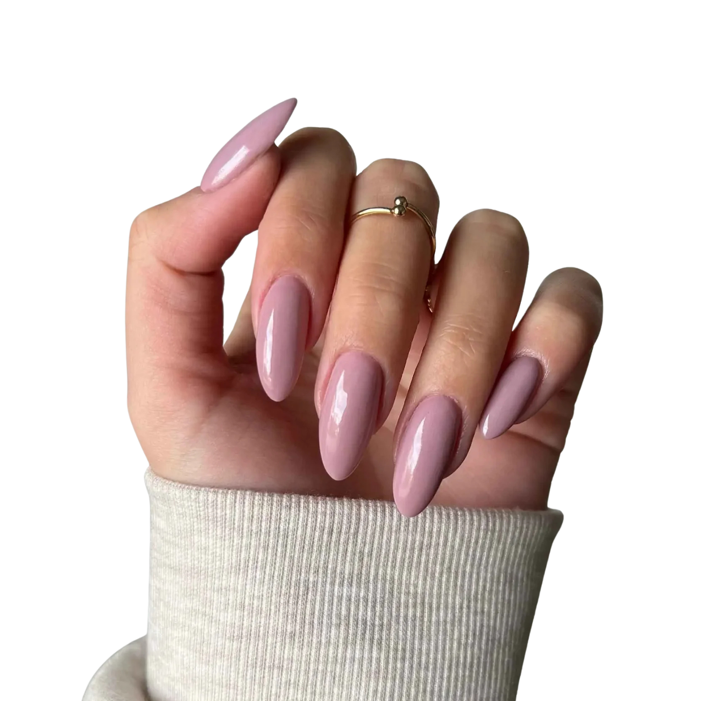 Uñas Gel Semi curado Manicure - Rosado Viejo (palo)