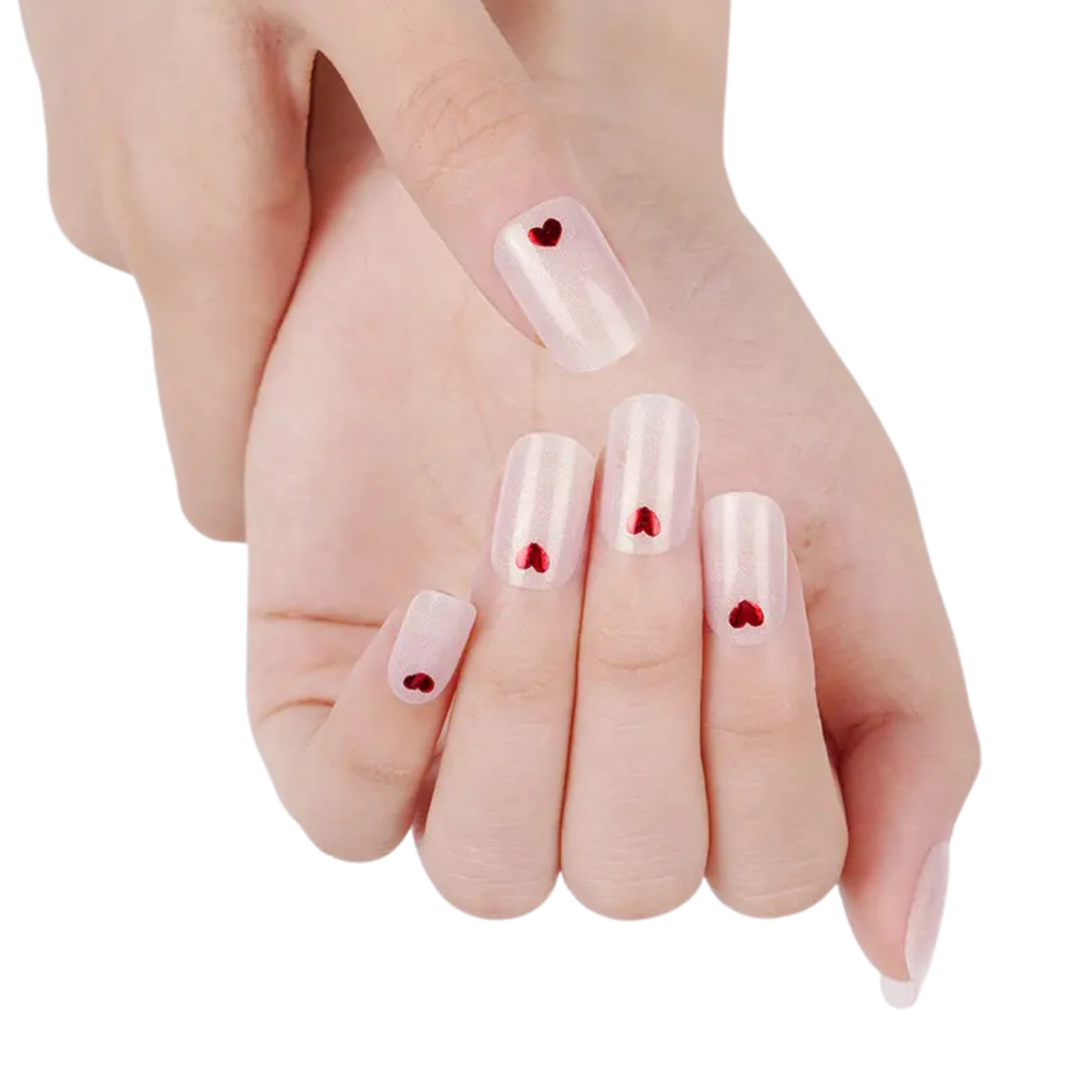 Uñas Gel Semi curado Manicure - Sutil Love