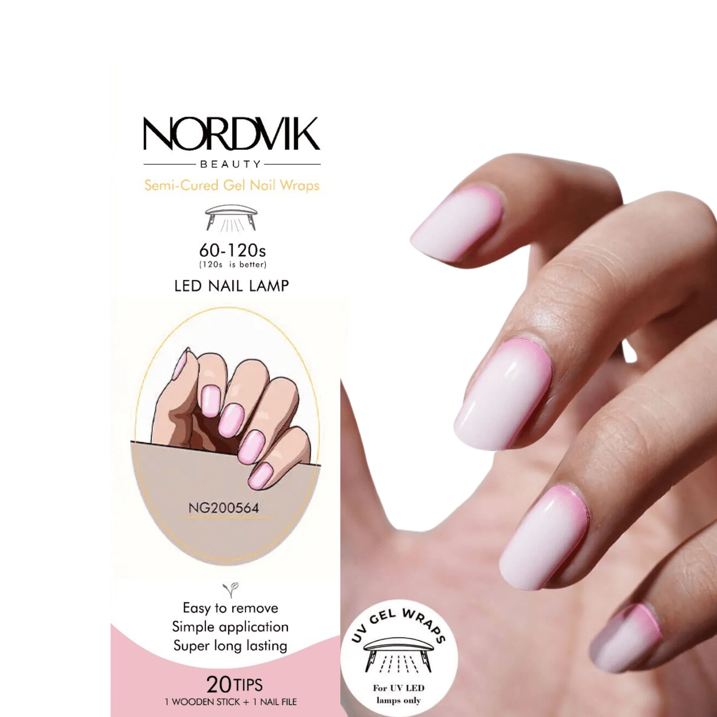 Uñas Gel Semi curado Manicure - Ojo de Gato Barbie - Nordvik London