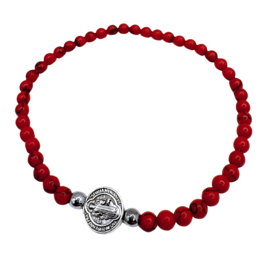 Pulsera San Benito | Colores - Silver