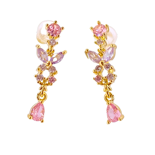 Aros Mariposa Honey - Gold