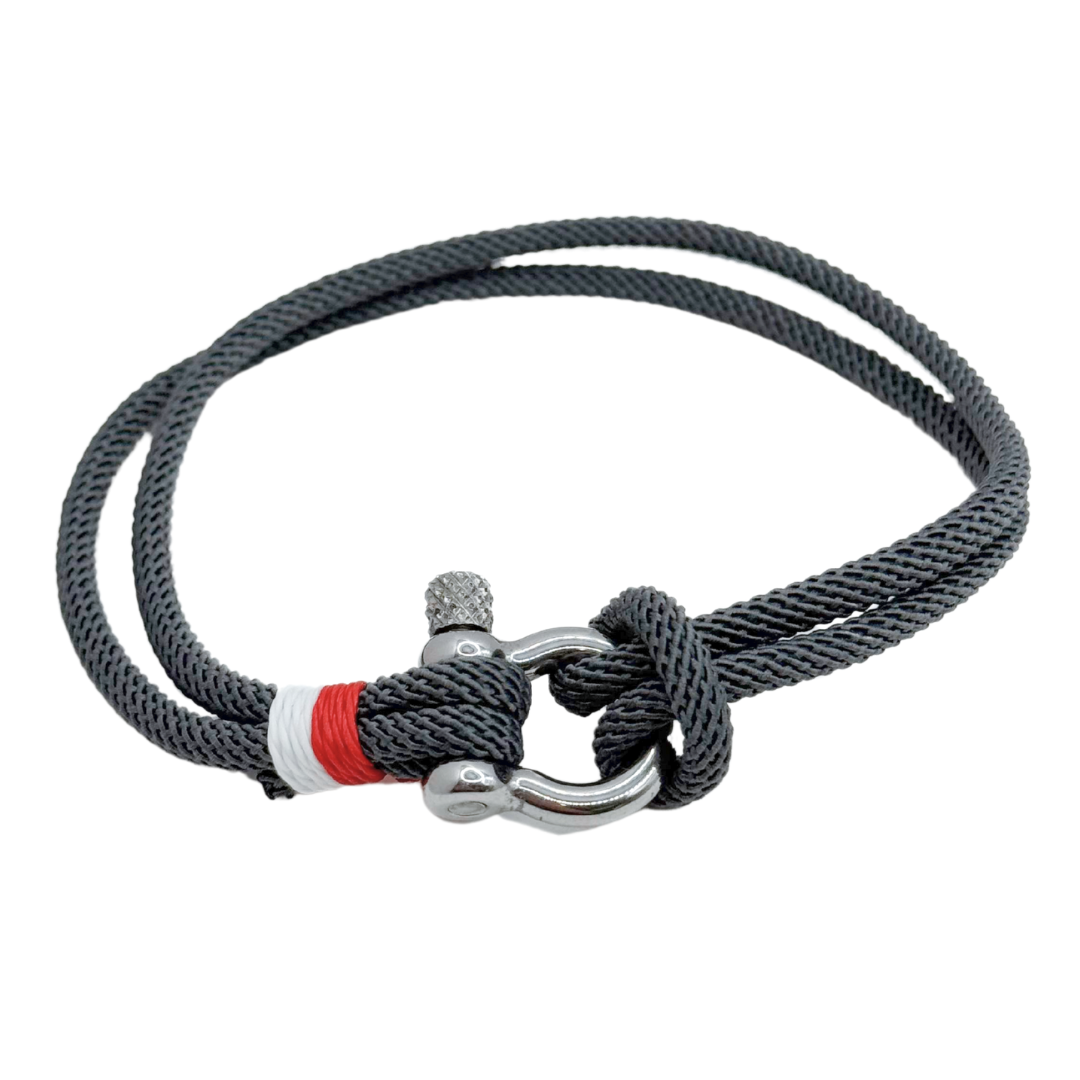 Pulsera Marinera Gris - Silver