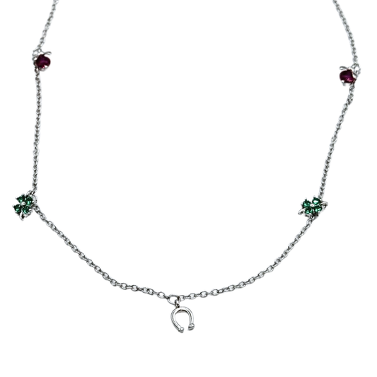 Collar Lucky Charms - Silver