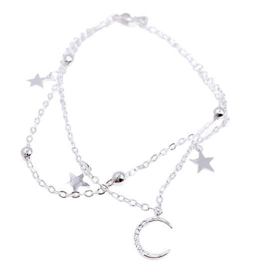Pulsera Moon - Silver