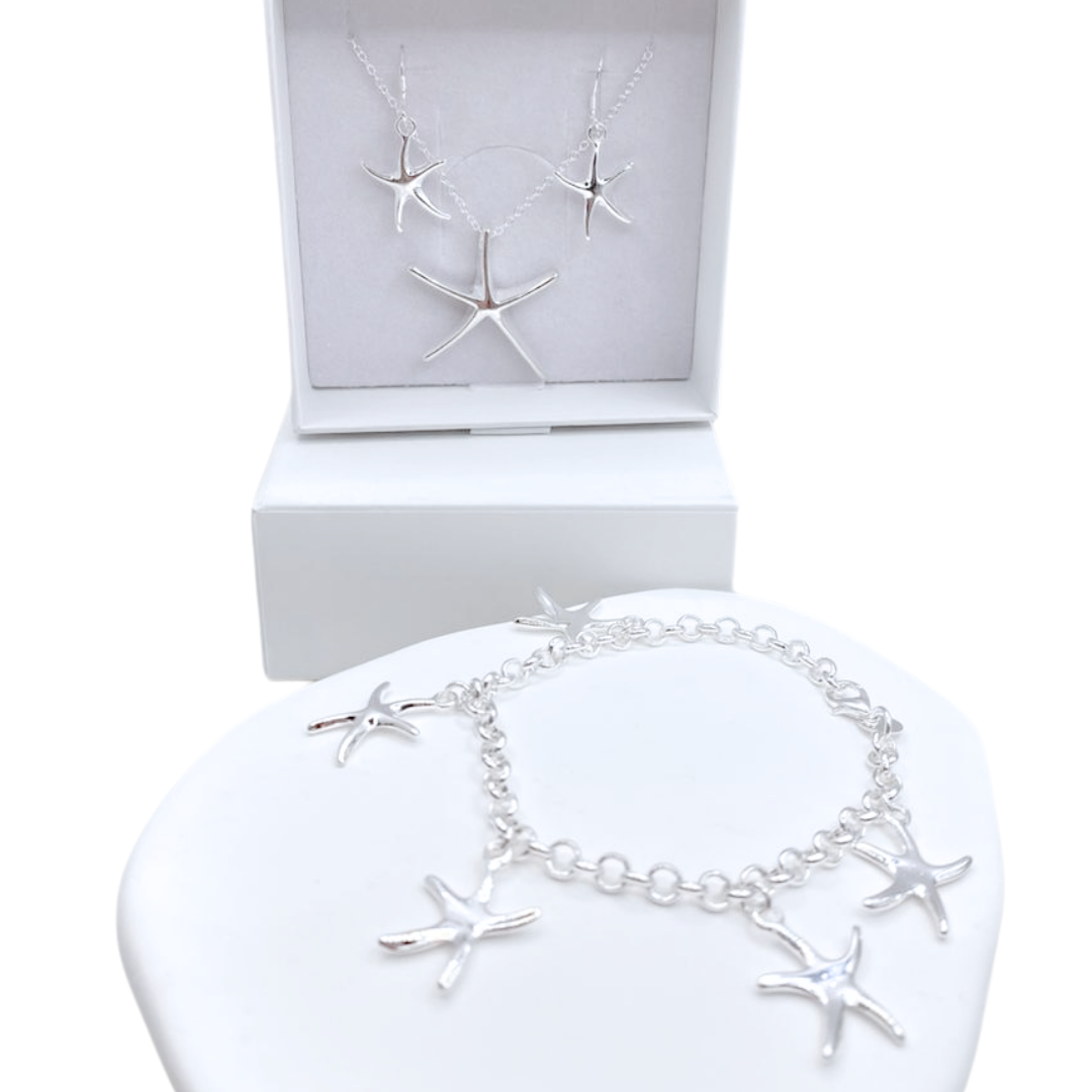 Conjunto Estrella de Mar - Silver