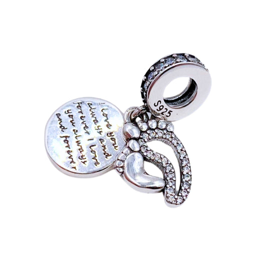 Charm Madre e Hijo - Silver