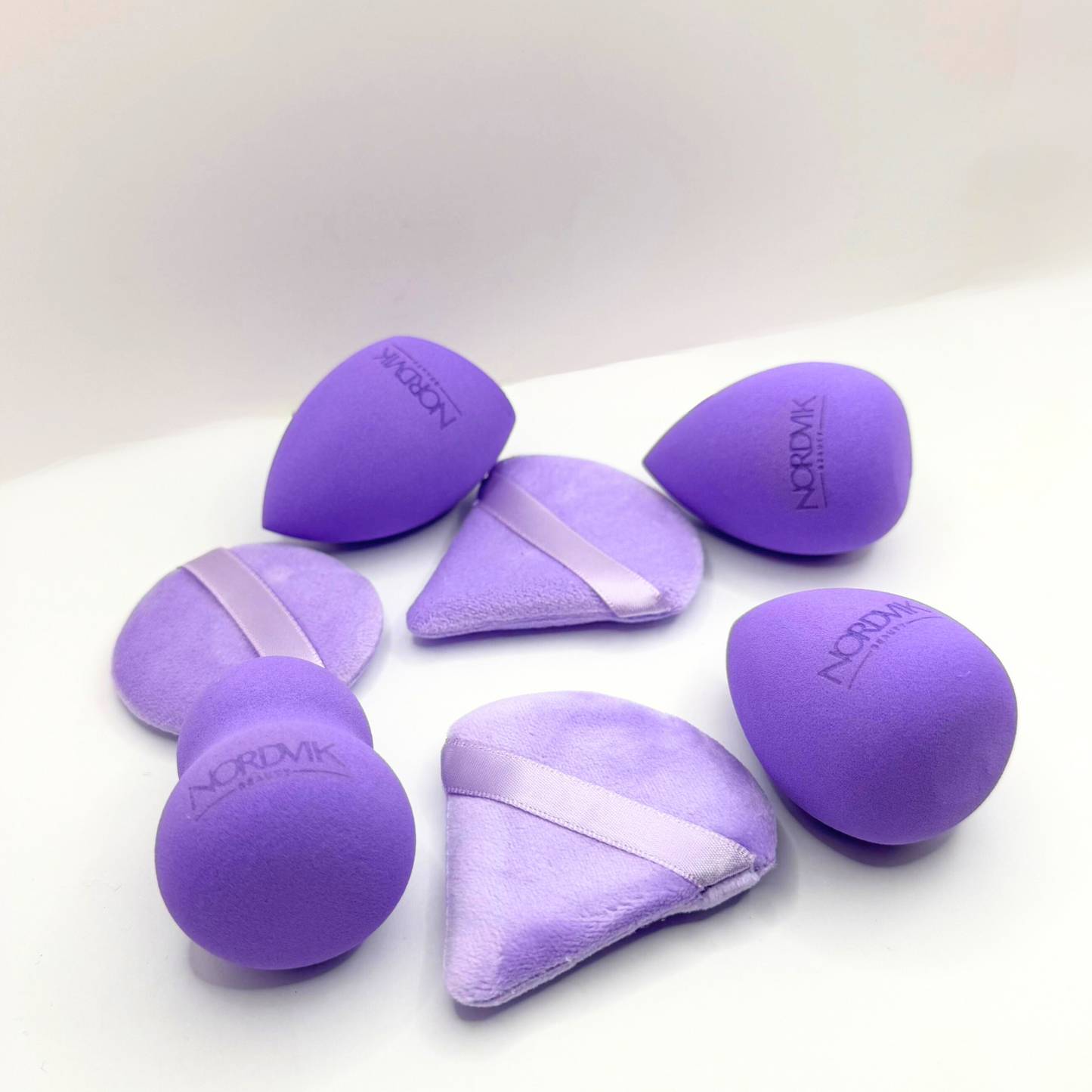 Set De Beauty Blenders O De Esponjas De Maquillaje, Morado