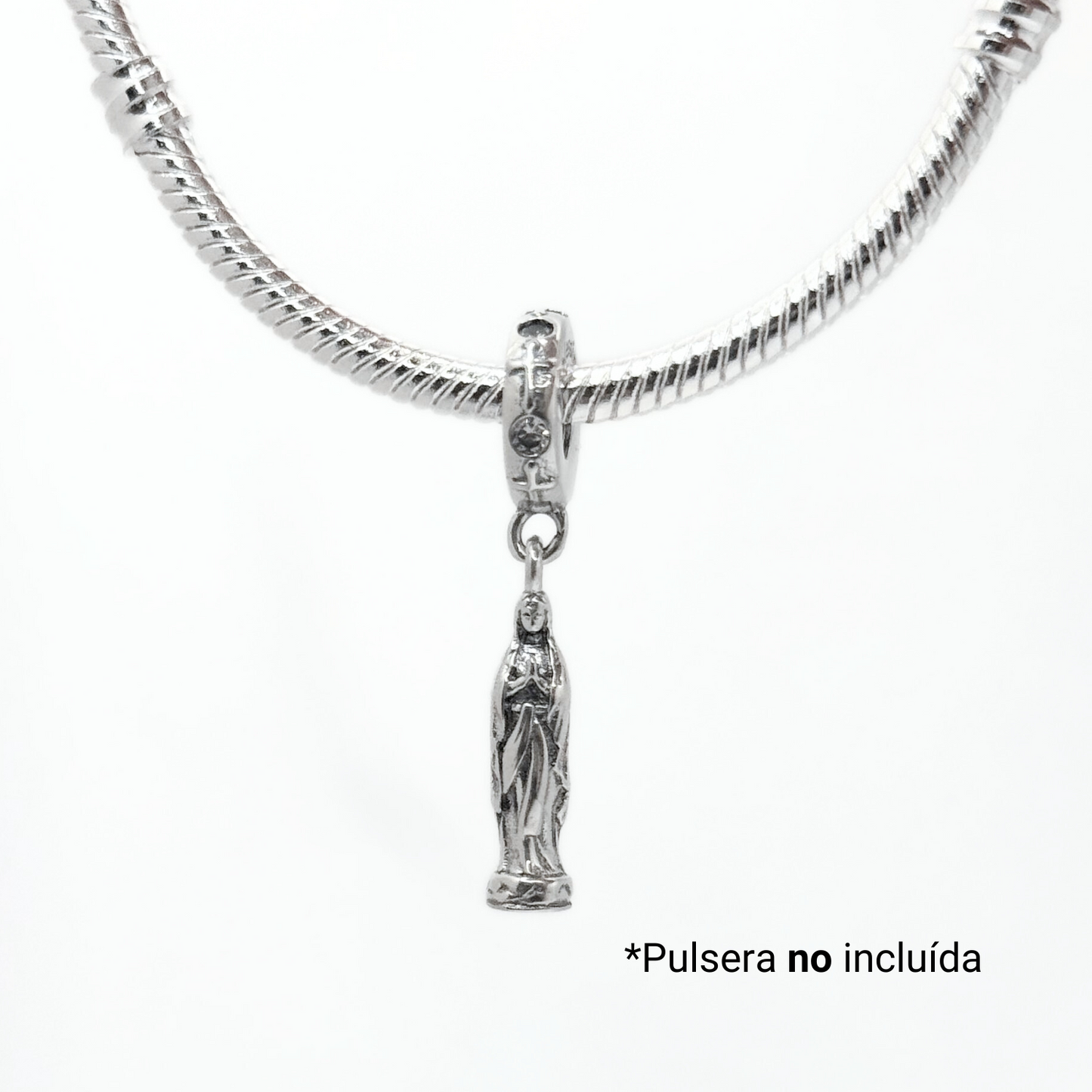 Charm Virgen Rezando - Silver