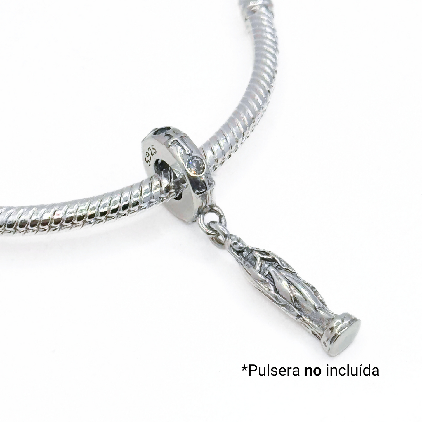 Charm Virgen Rezando - Silver