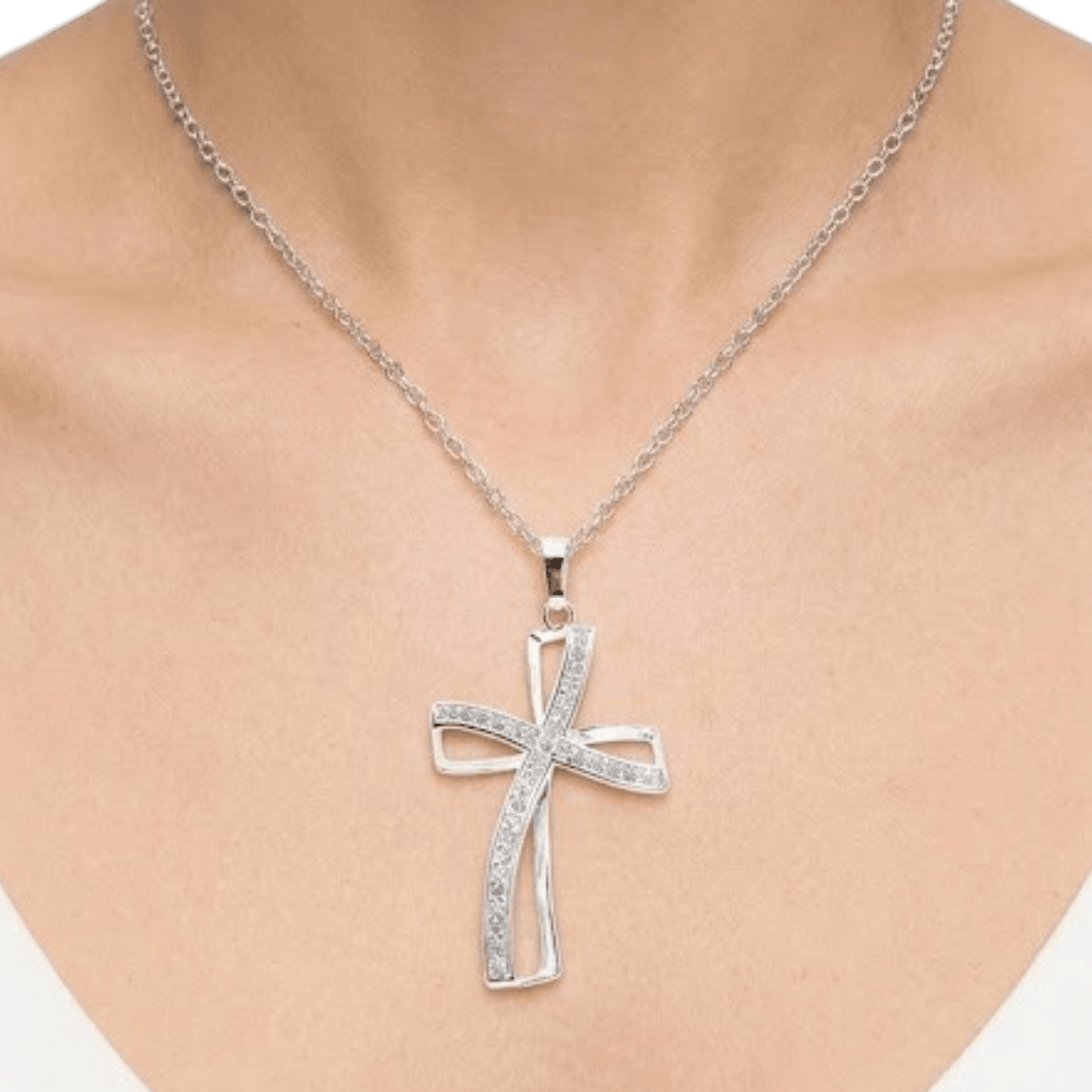 Collar Cruz Circones AAA - Silve - Nordvik London