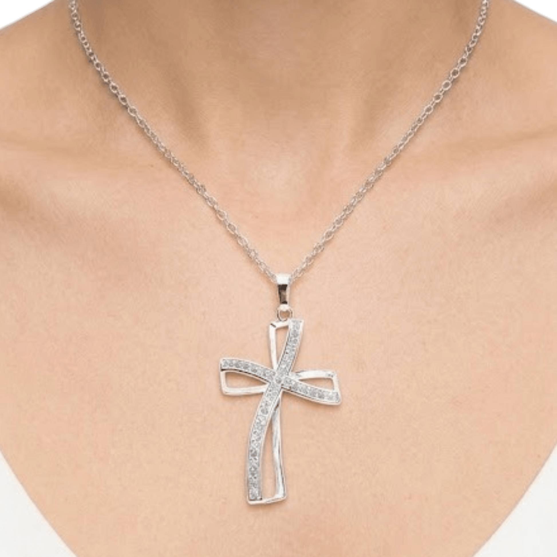 Collar Cruz Circones AAA - Silve - Nordvik London