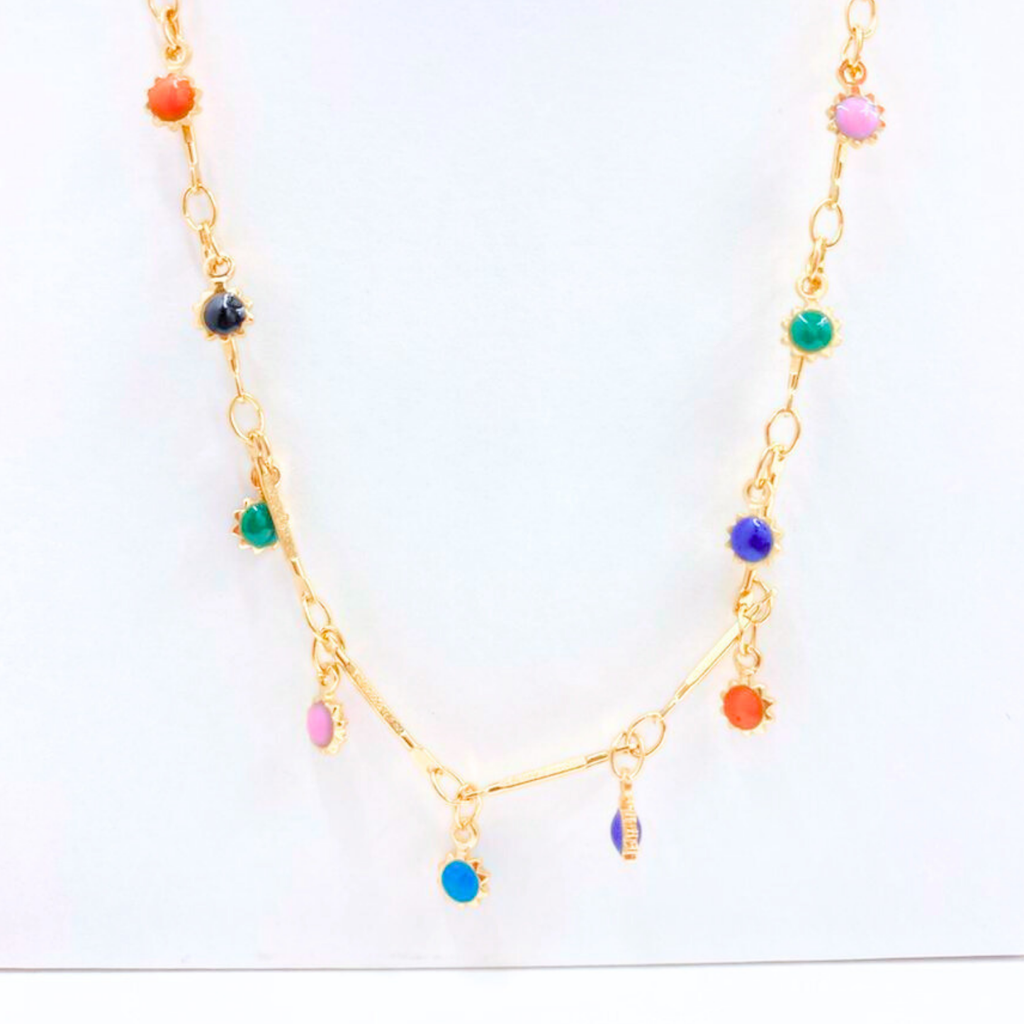 Collar Soles de Colores - Gold