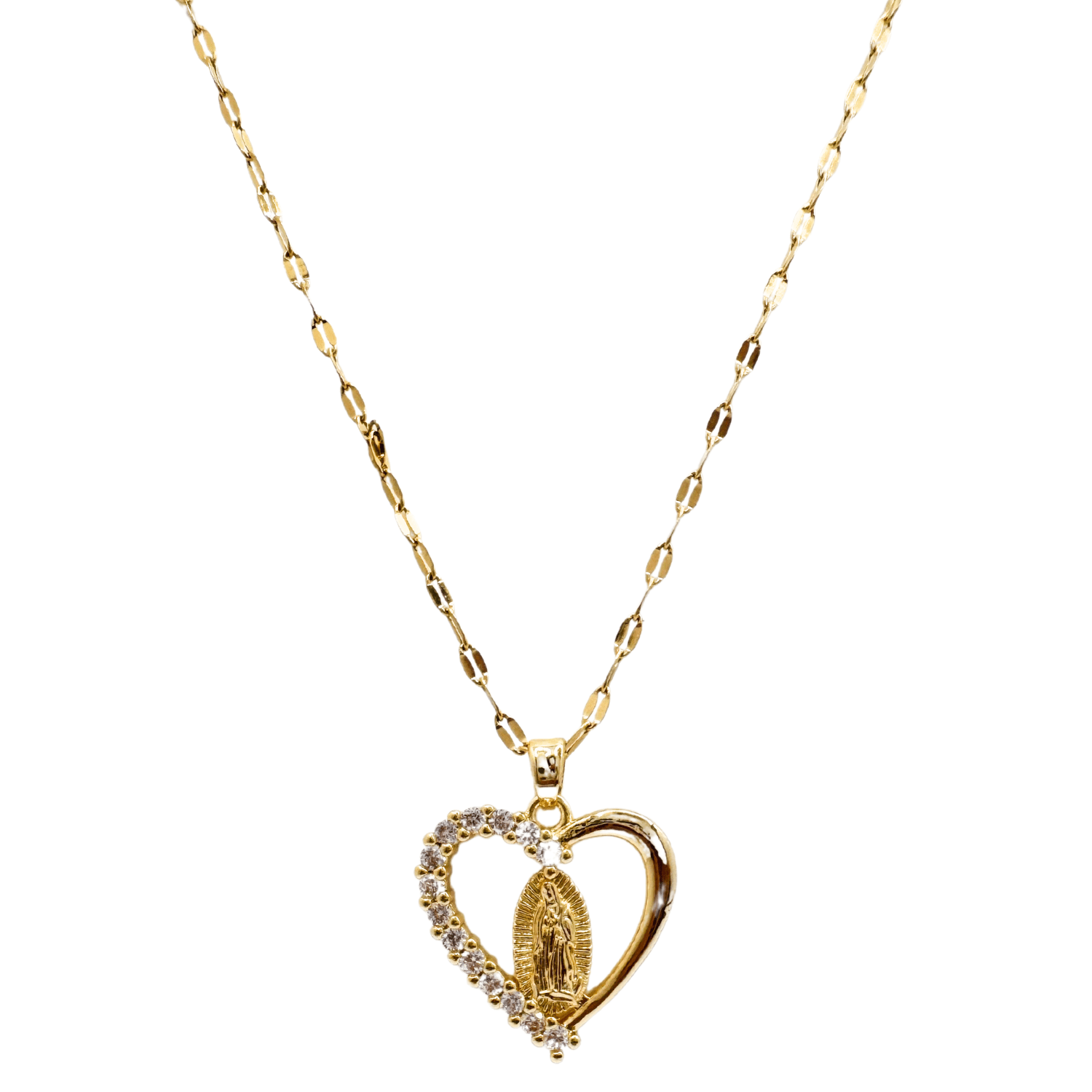 Collar Corazón de María - Gold - Nordvik London