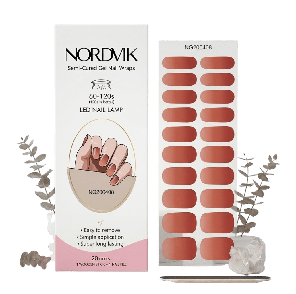 Uñas Gel Semi Curado Manicure - Degradé Sunset - Nordvik London