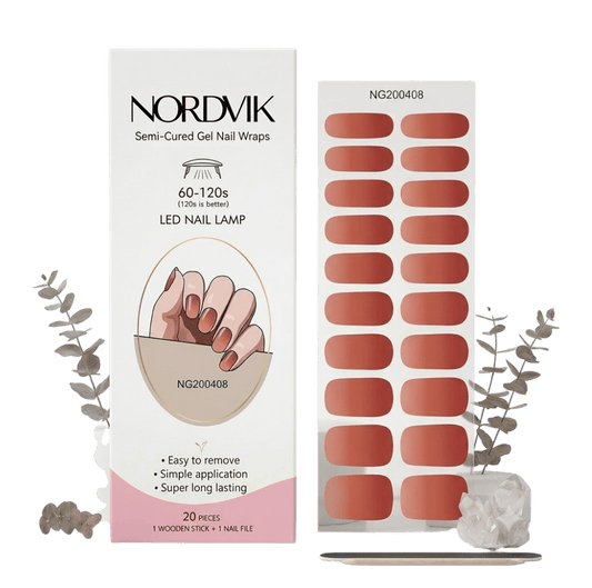 Uñas Gel Semi Curado Manicure - Degradé Sunset - Nordvik London