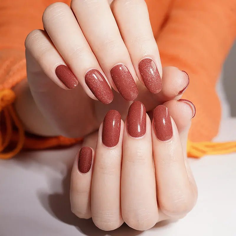 Uñas Gel Semi Curado Manicure - Degradé Sunset - Nordvik London