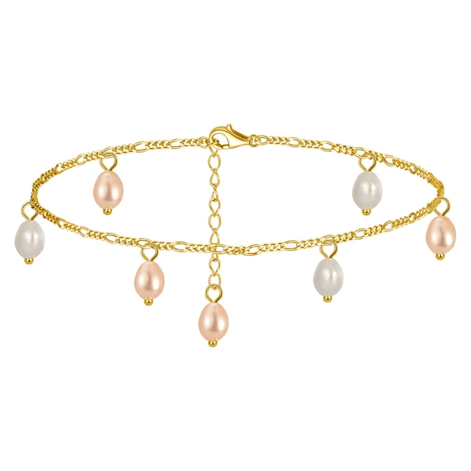 Tobillera Perlas Flotantes - Gold - Nordvik London