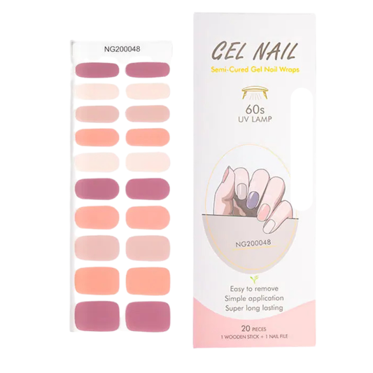 Uñas Gel Semi Curado Manicure - Colores Nudes