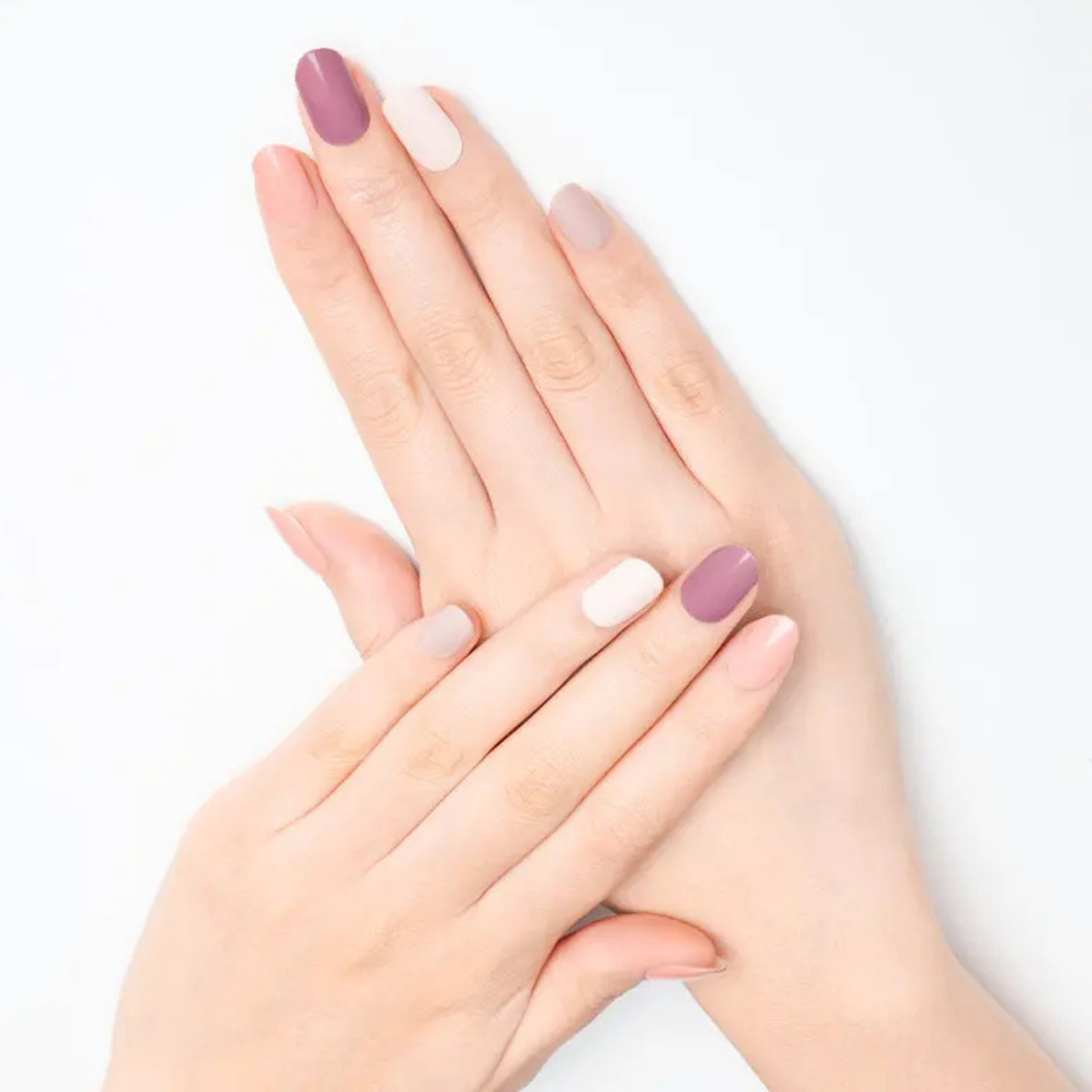 Uñas Gel Semi Curado Manicure - Colores Nudes