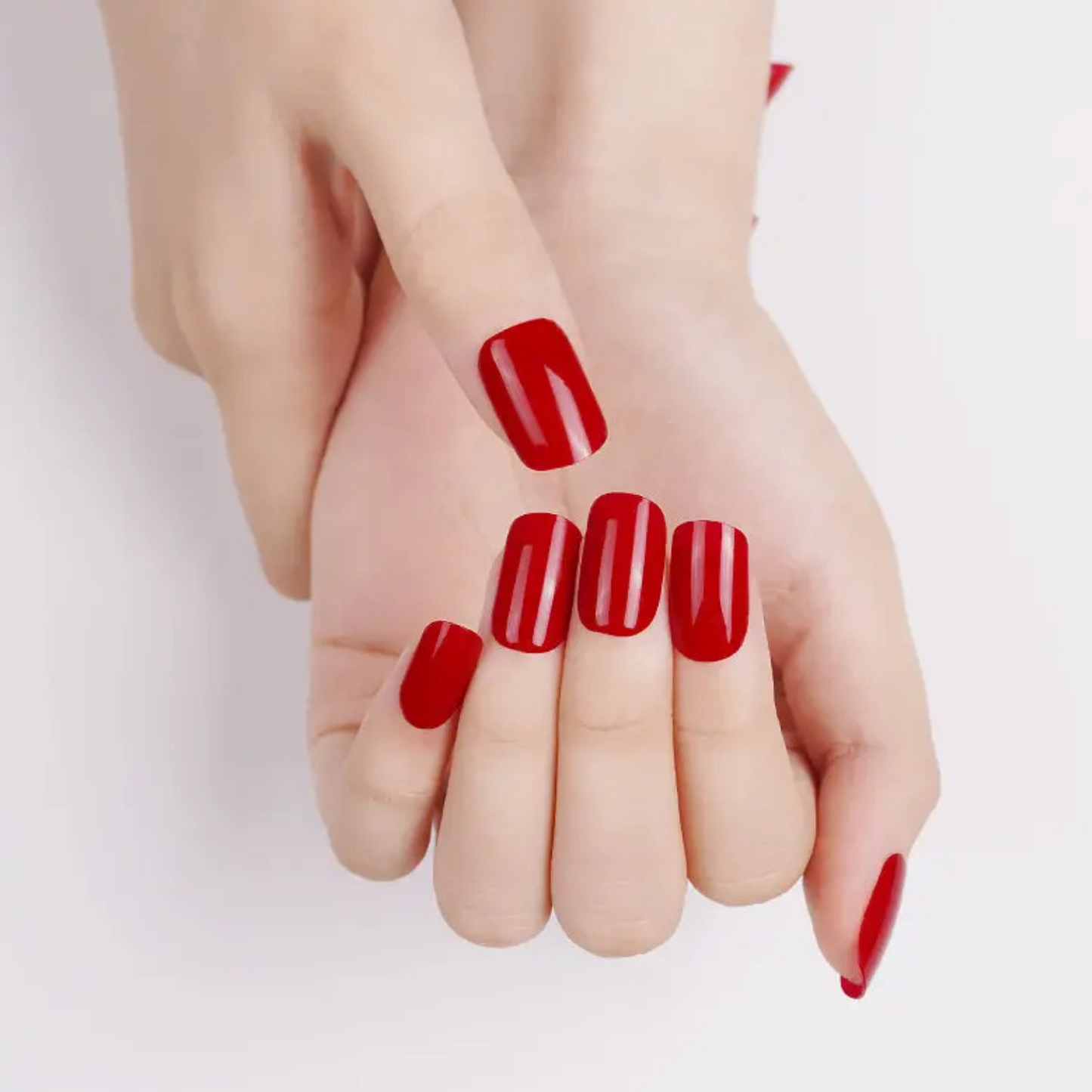 Uñas Gel Semi curado Manicure - Rojo Italiano