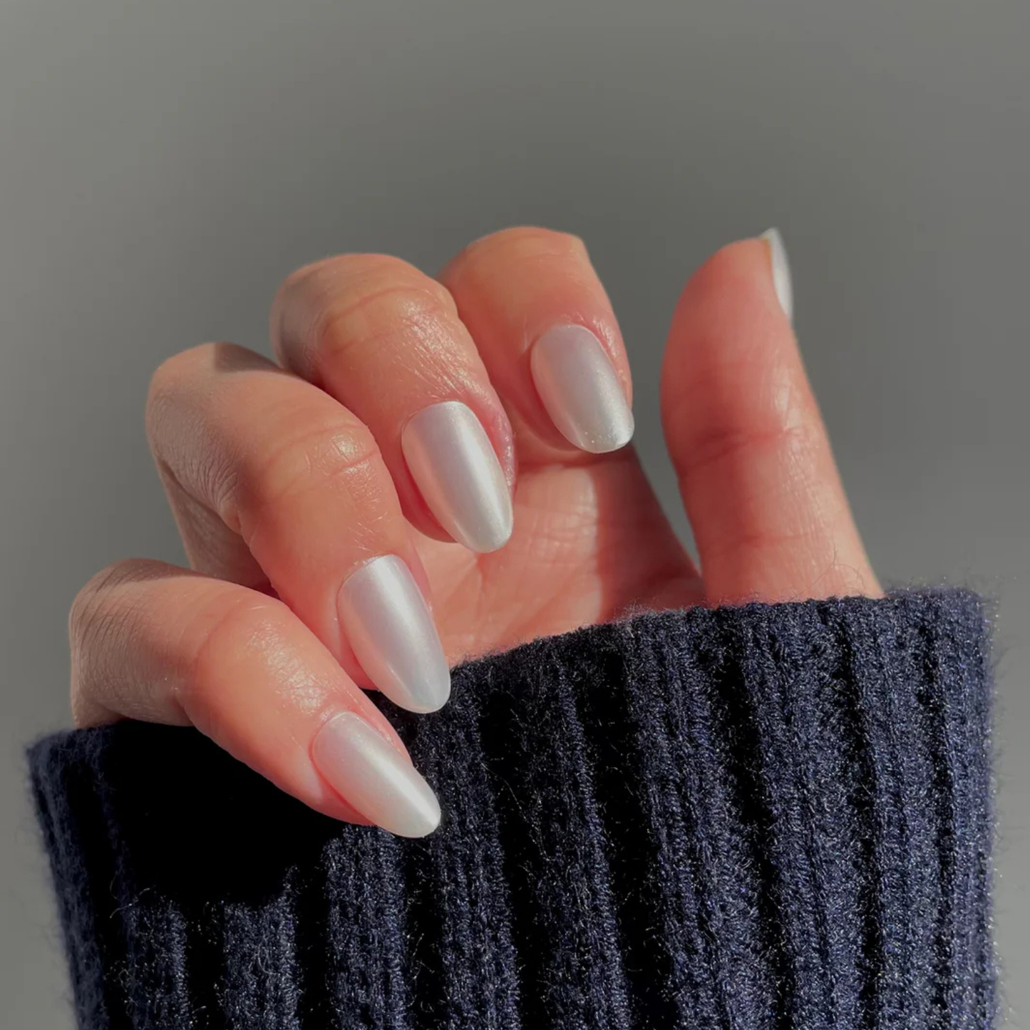Uñas Gel Semi curado Manicure - Rosadito Perlado