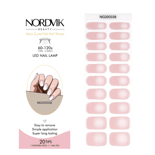 Uñas Gel Semi curado Manicure - Degradé Natural Elegante - Nordvik London