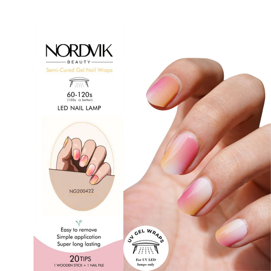 Uñas Gel Semi curado Manicure - Tropical Calido