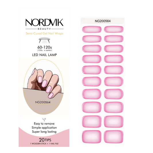 Uñas Gel Semi curado Manicure - Ojo de Gato Barbie - Nordvik London